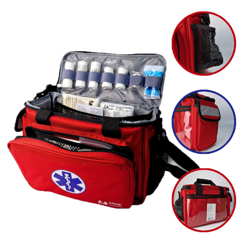 Torba medyczna TRM-38 z wyposażeniem DIN 13164 SUPER PLUS 1szt