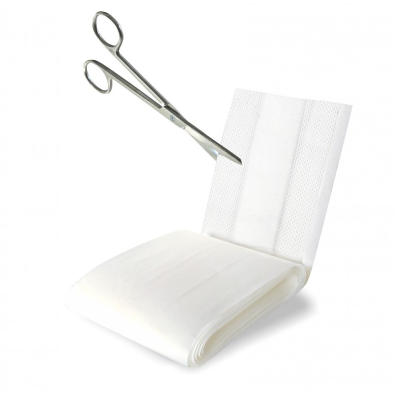 Plaster wł&oacute;kninowy z opatrunkiem do cięcia Soft 8cm x 1m kartonik z zawieszką 1szt