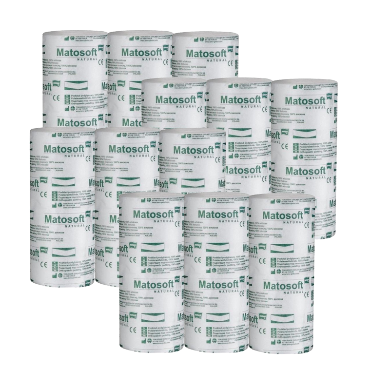 Podkład podgipsowy naturalny Matosoft Natural 12cm x 3m 12szt